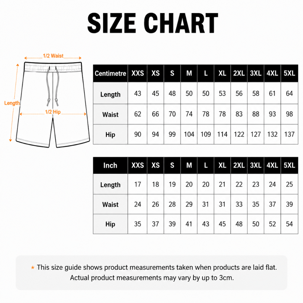 Sakura Graphic Shorts