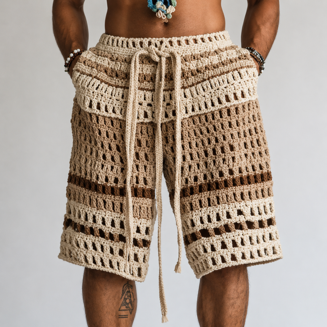 Printed Casual Athletic Shorts