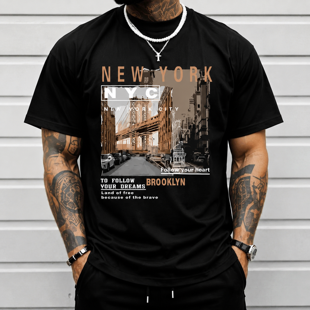 New York City Graphic Streetwear T-Shirt