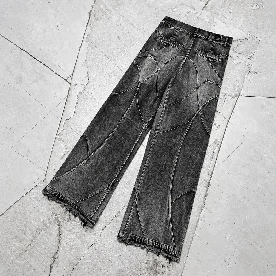 Y2K Paneled Denim Jeans