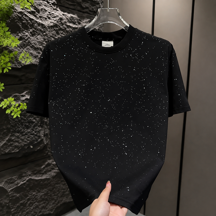 Plus Size Starry Graphic T-Shirt