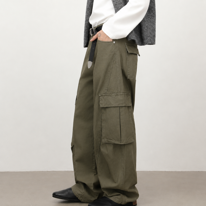 Premium Multi-Pocket Casual Pants