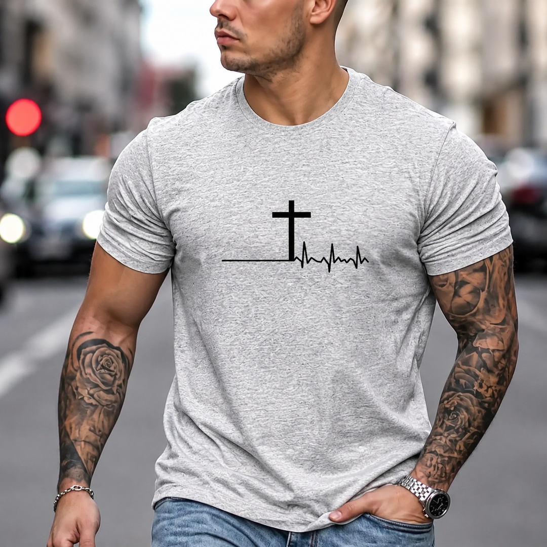 Faith Pulse Graphic T-Shirt