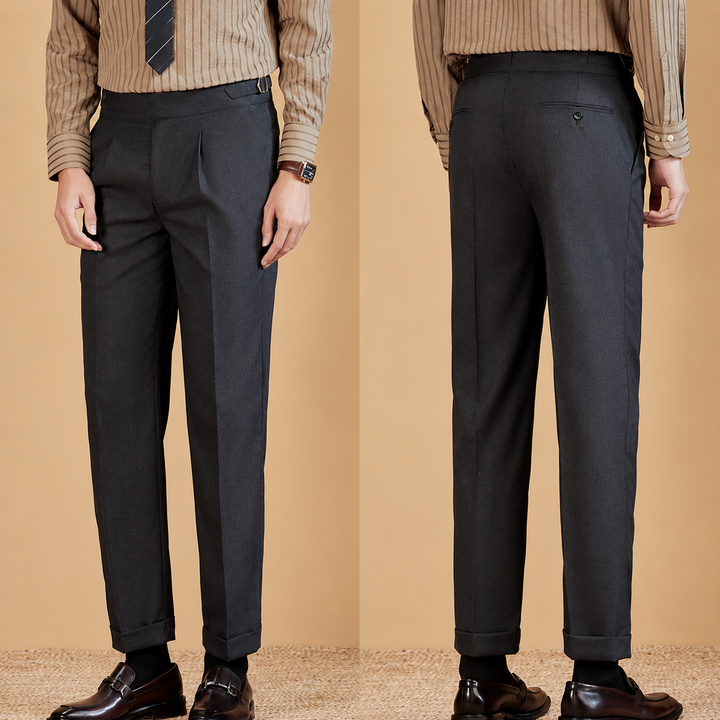 Men’s Naples High-Waisted Dress Trousers