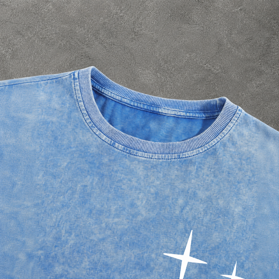 Casual Round Neck Short Sleeve T-Shirt