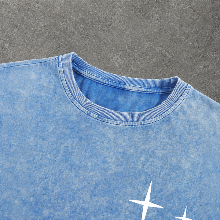 Casual Round Neck Short Sleeve T-Shirt