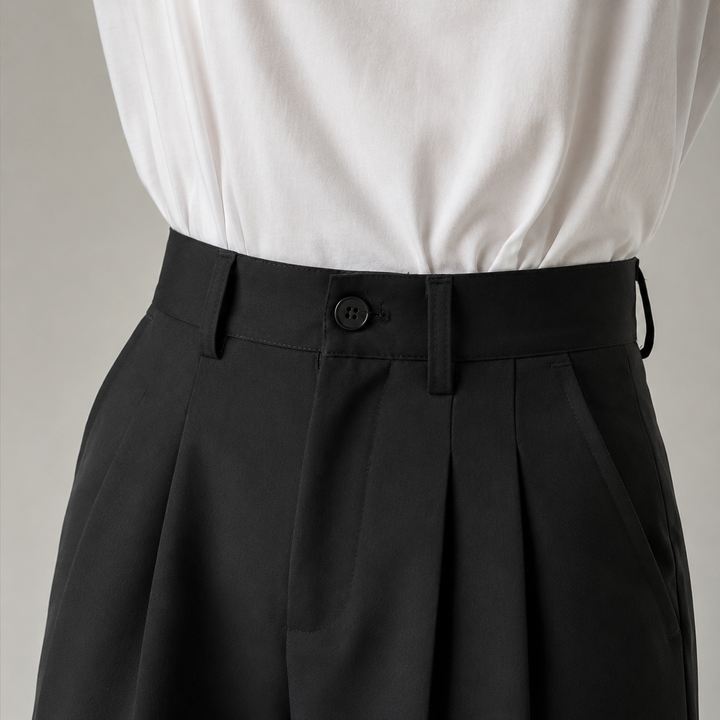 Neapolitan Tailored Suit Shorts
