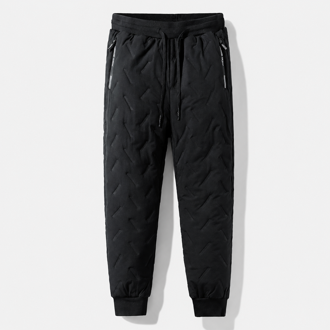 Quilted Padded Drawstring Pants