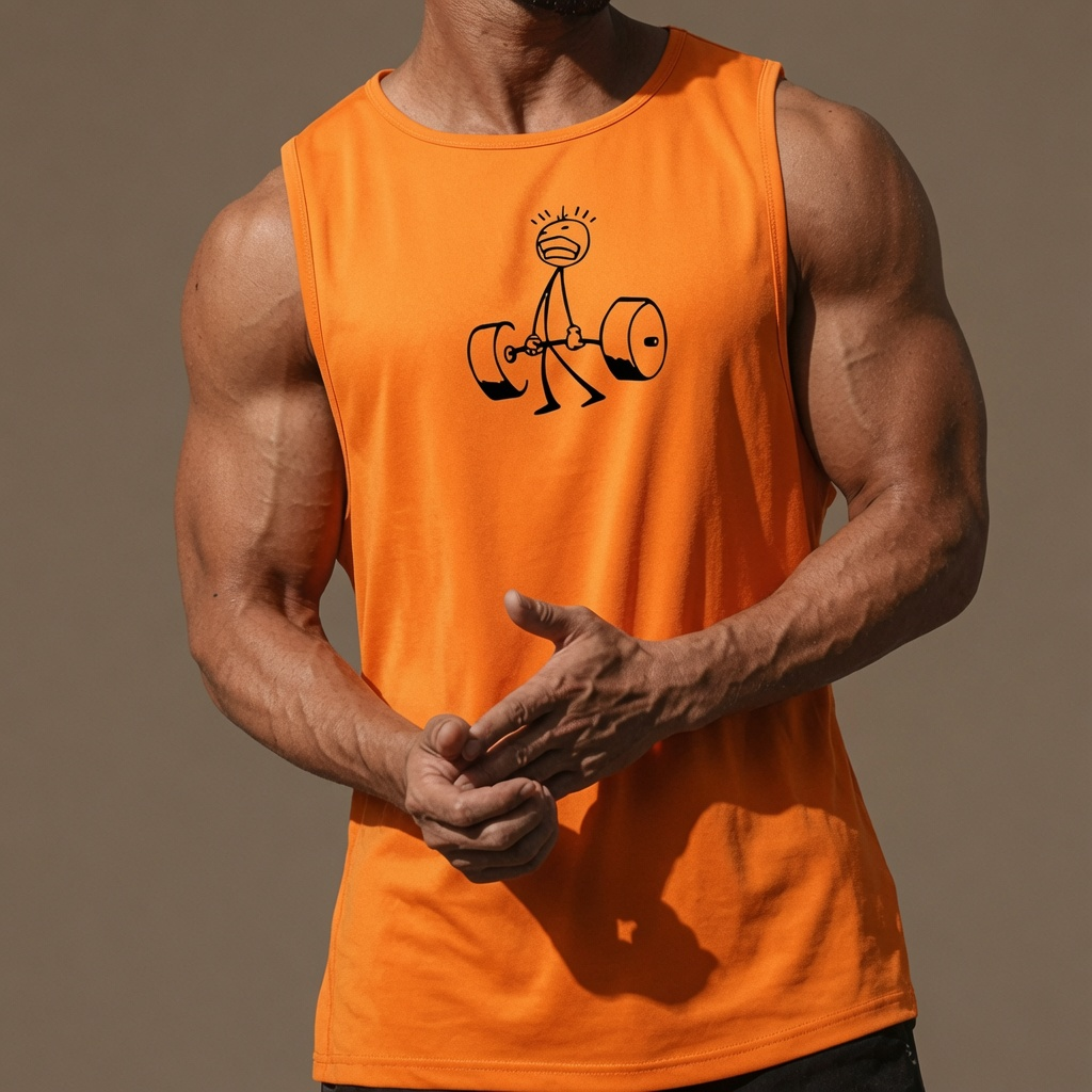 Funny Graphic Workout Tank Top