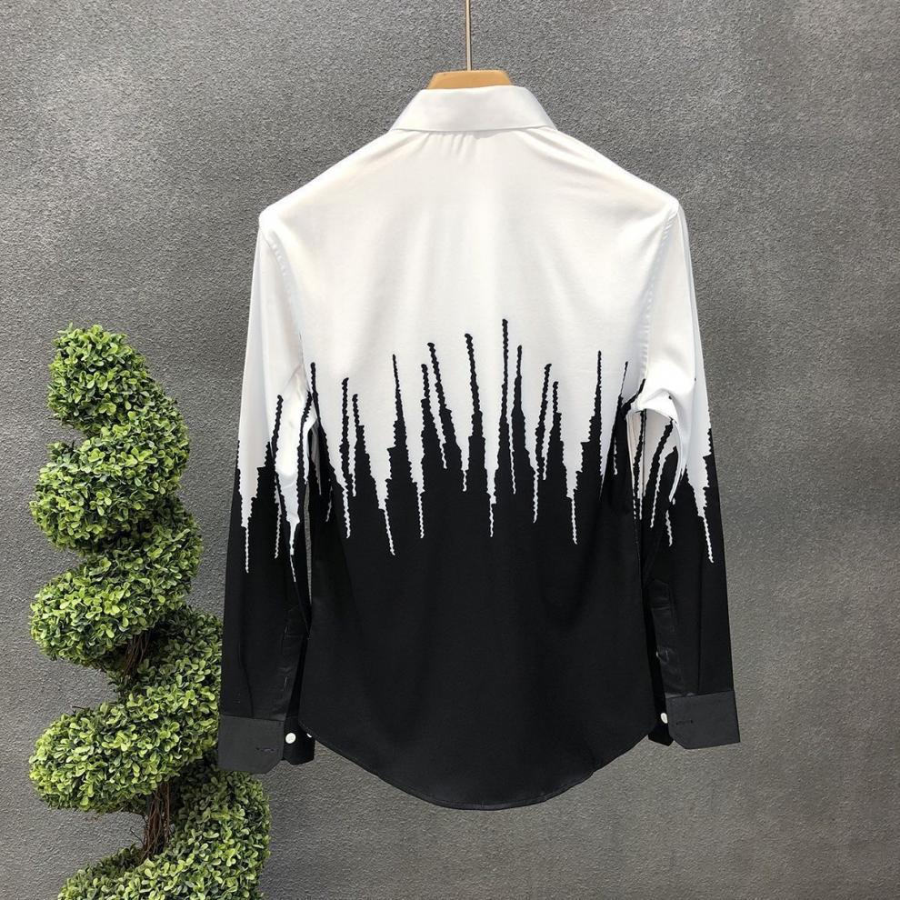 Black &amp; White Contrast Shirt