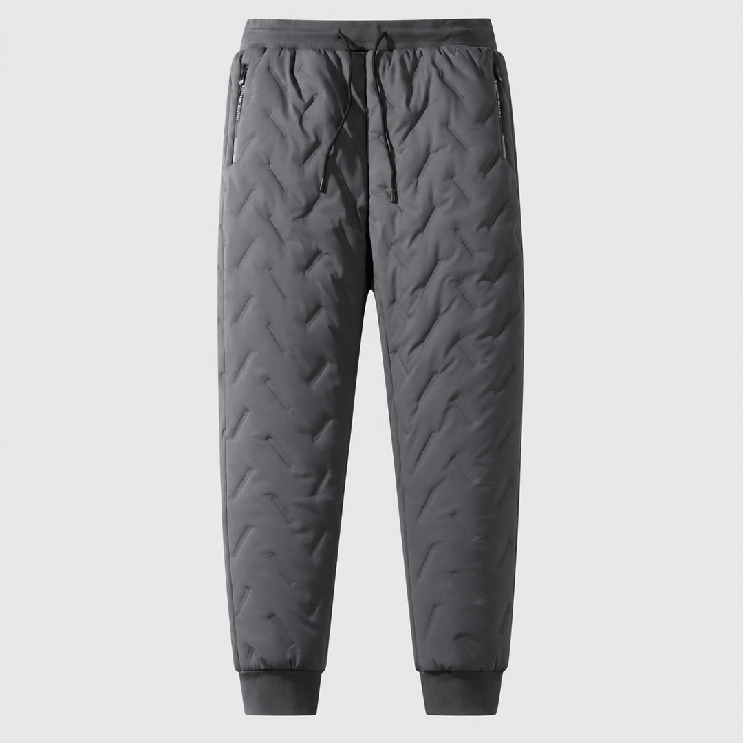 Quilted Padded Drawstring Pants