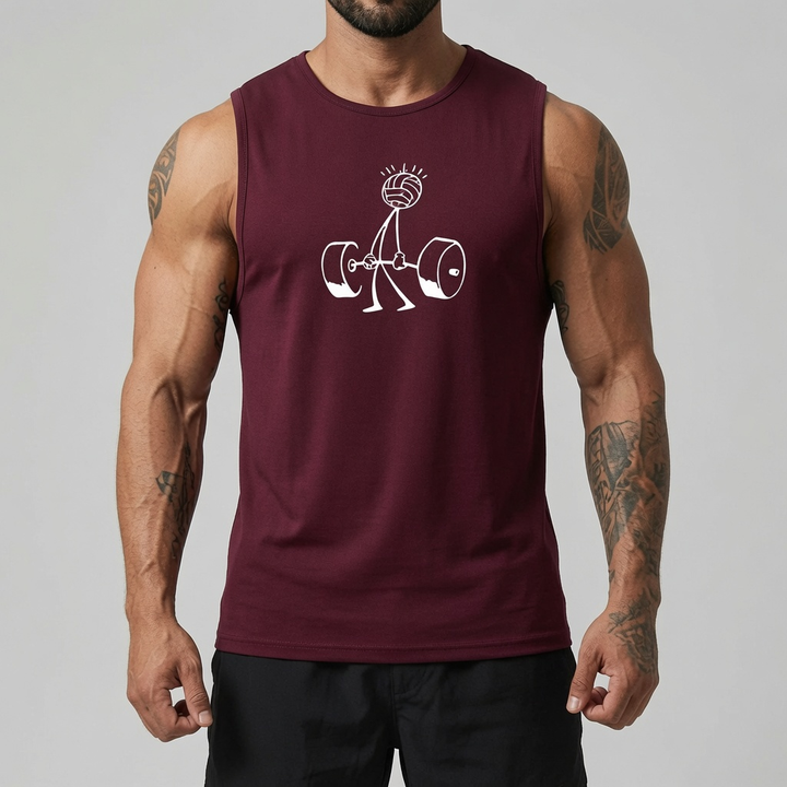 Funny Graphic Workout Tank Top