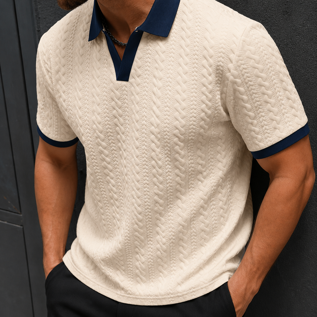 Men’s Fashion Knit Polo