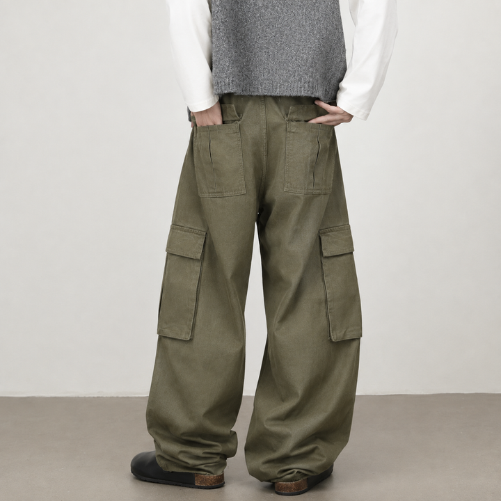 Premium Multi-Pocket Casual Pants