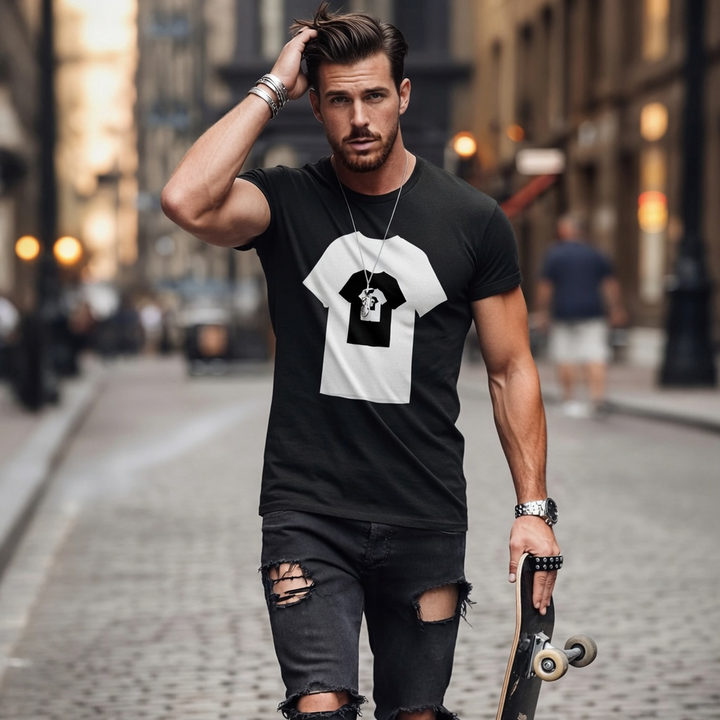 Optical Illusion Shirt on a Shirt T-Shirt