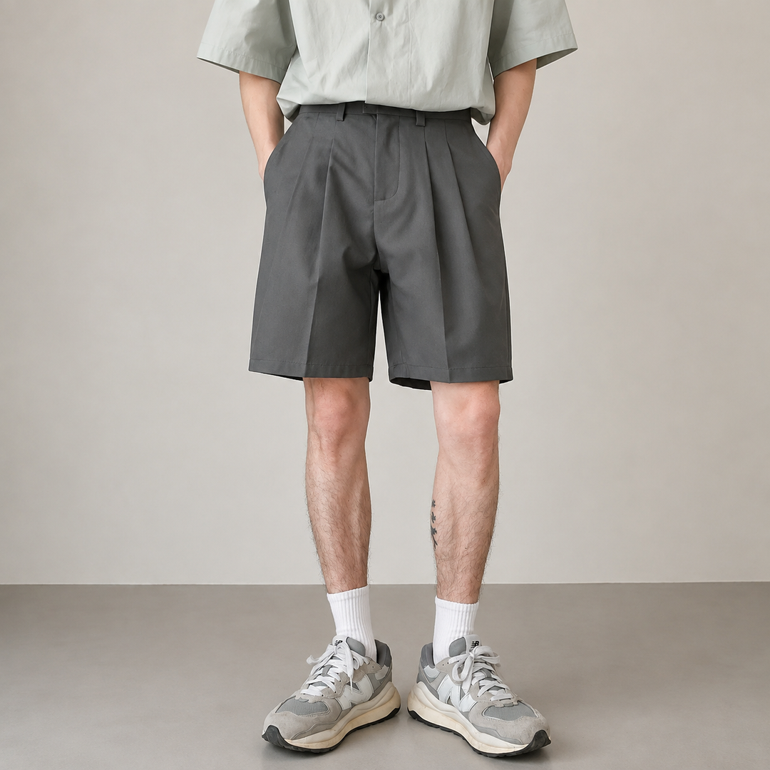 Neapolitan Tailored Suit Shorts