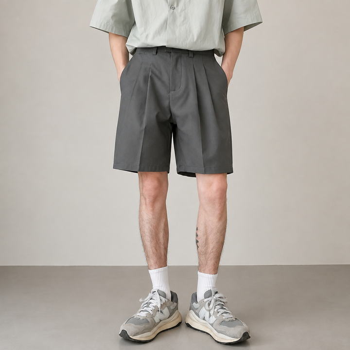 Neapolitan Tailored Suit Shorts