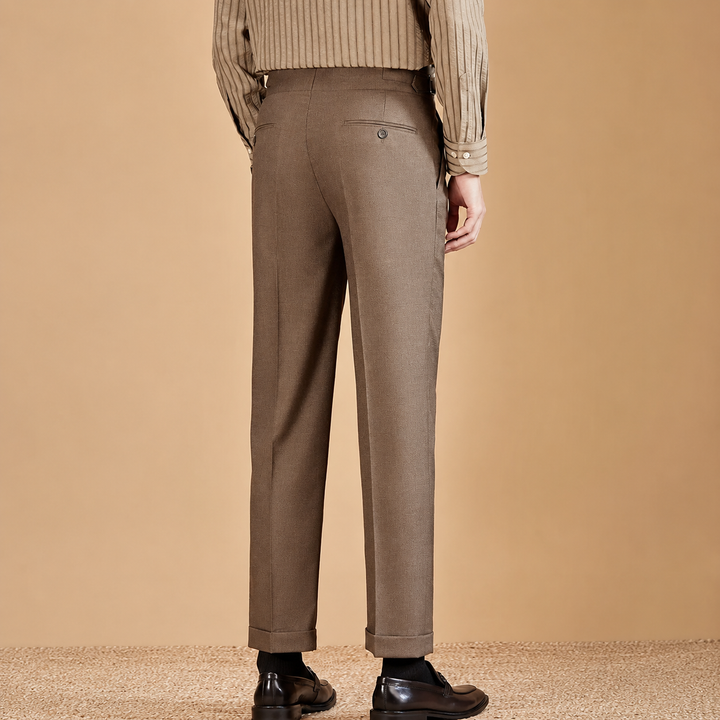 Men’s Naples High-Waisted Dress Trousers
