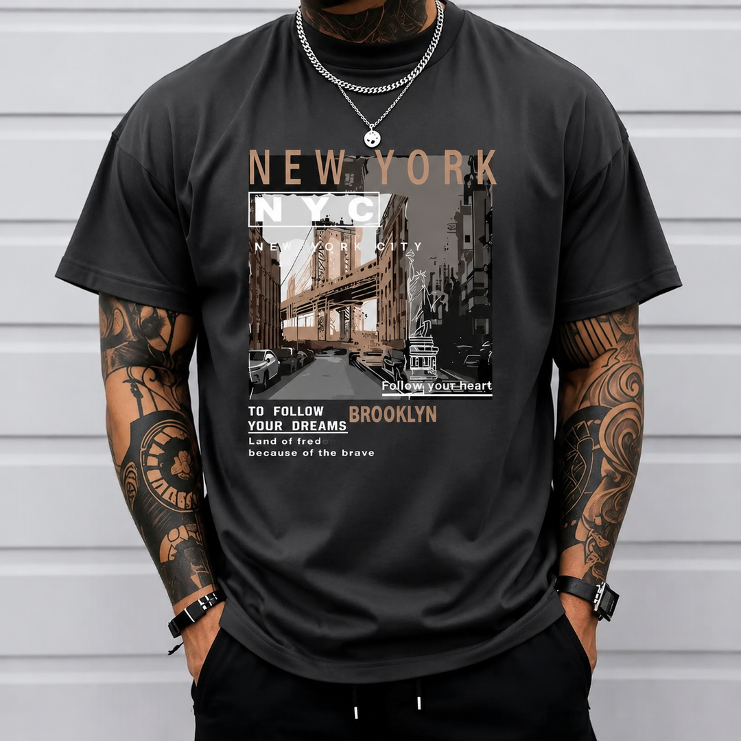 New York City Graphic Streetwear T-Shirt