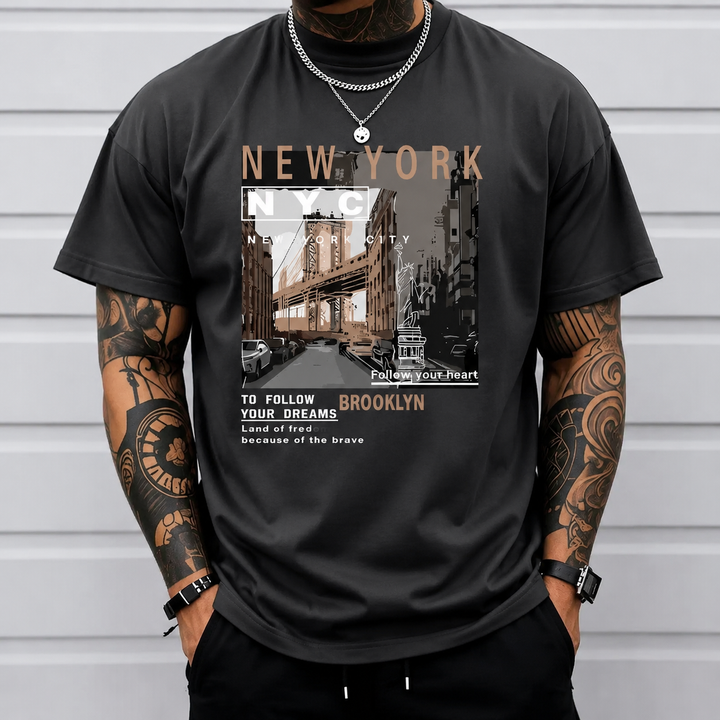 New York City Graphic Streetwear T-Shirt