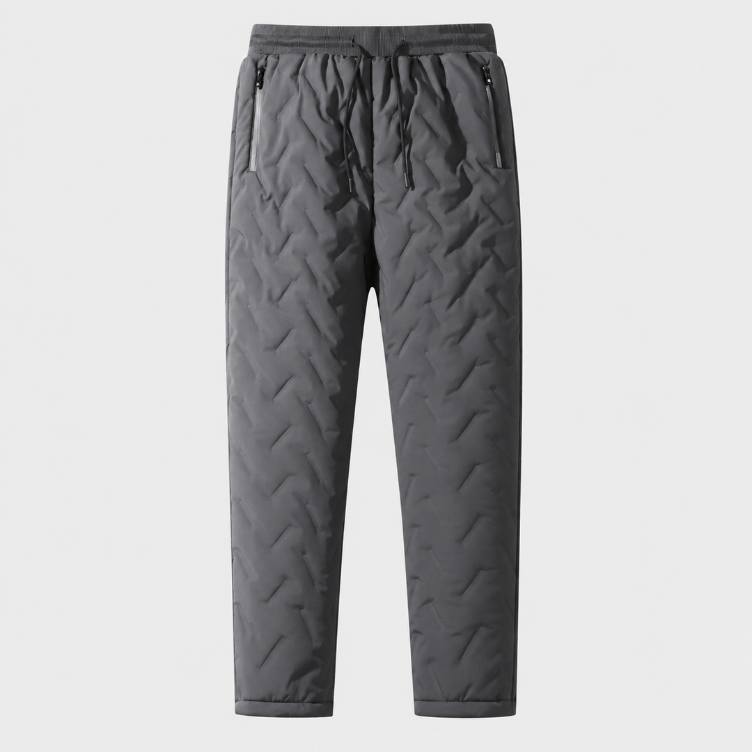 Quilted Padded Drawstring Pants