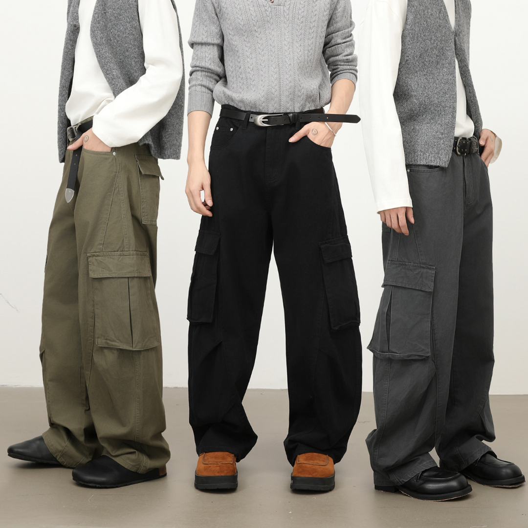 Premium Multi-Pocket Casual Pants