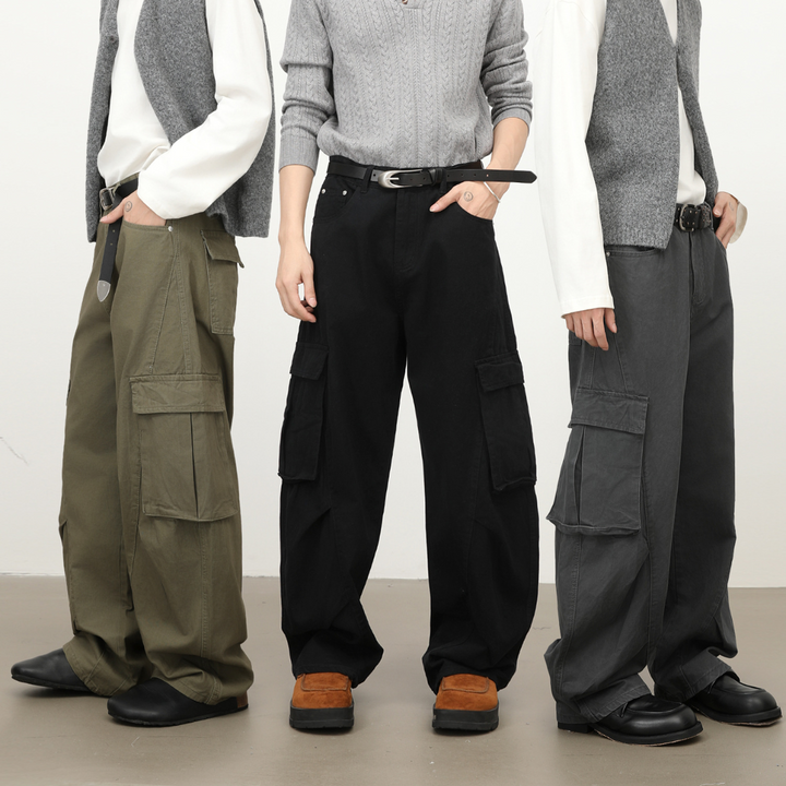 Premium Multi-Pocket Casual Pants