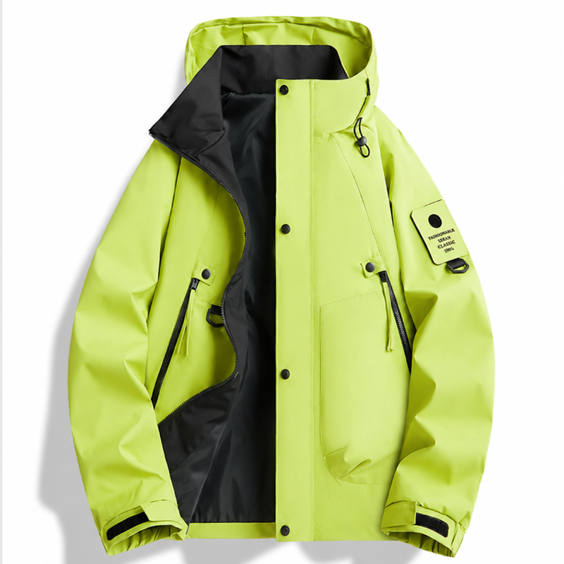 Hooded Utility Shell Jacket