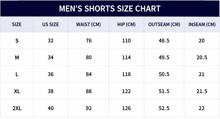 Men’s Relaxed Fit Athletic Shorts