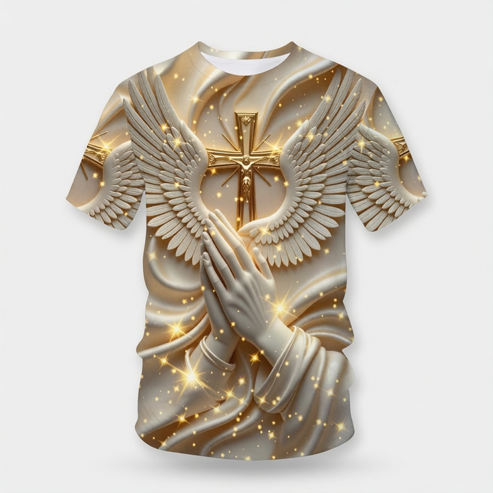 Men’s Angel Wings Graphic T-Shirt