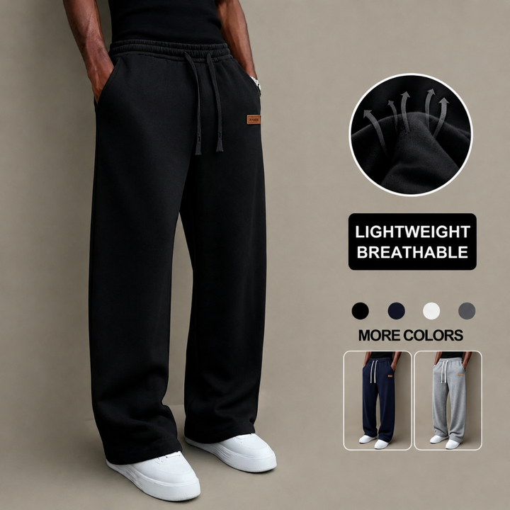 Lightweight Wide Leg Sweatpants