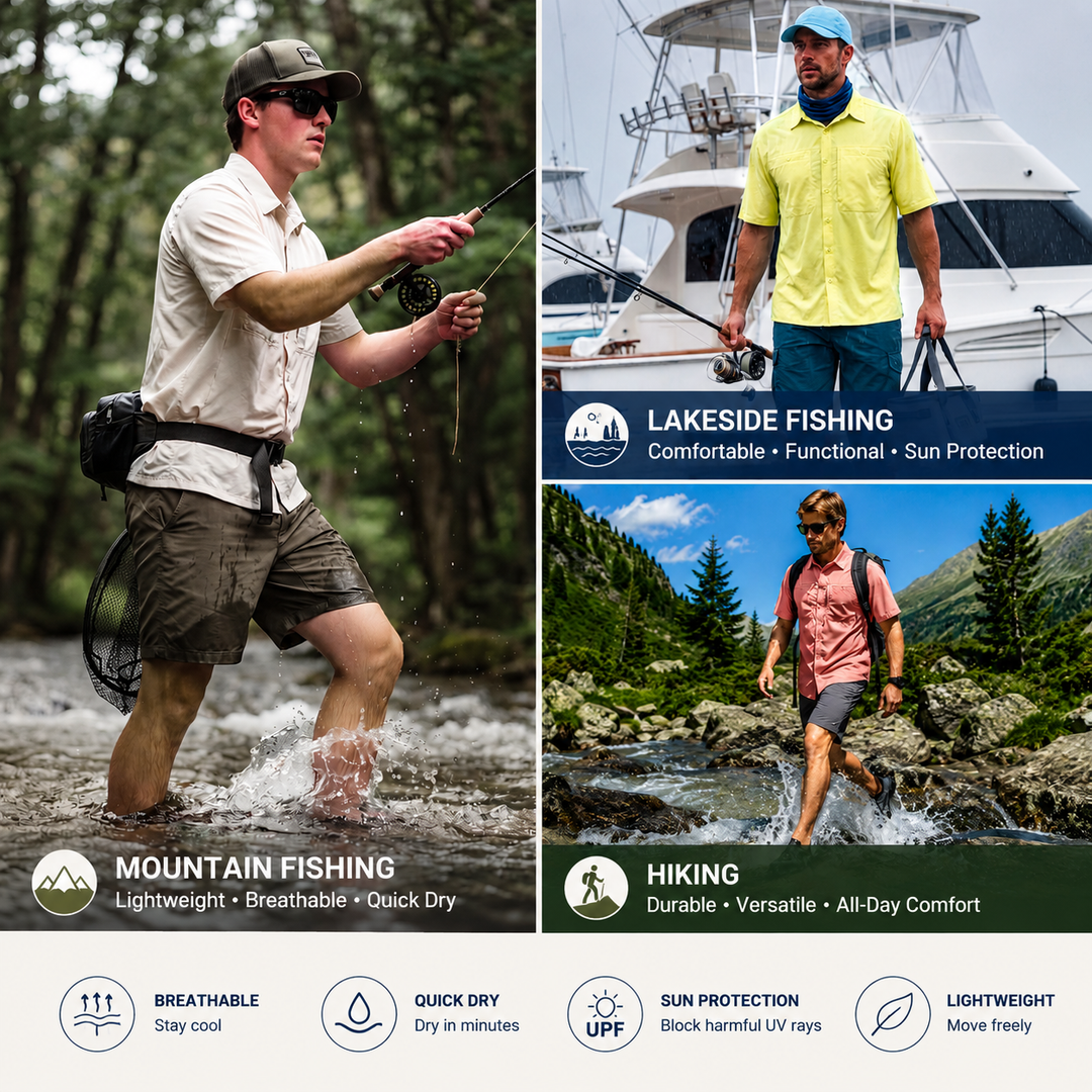 UV Protection Fishing Shirt