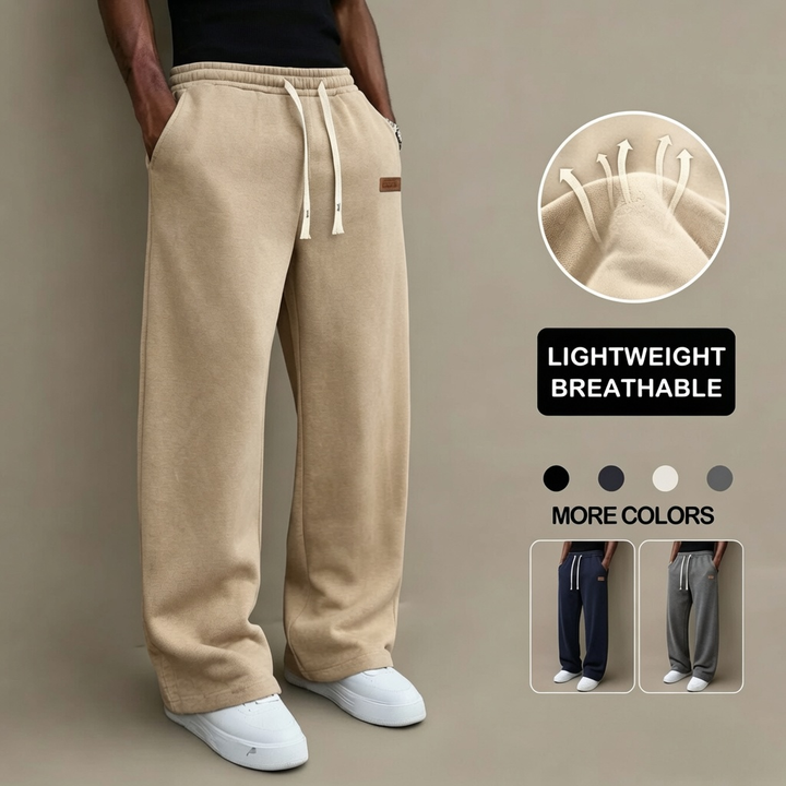 Lightweight Wide Leg Sweatpants