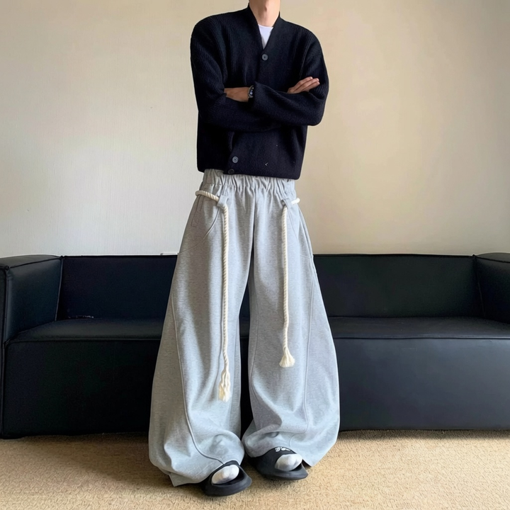 Oversized Wide Leg Sweatpants