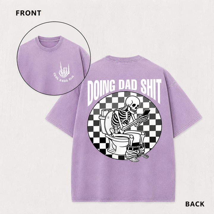 DOING DAD SHIT Vintage Washed T-Shirt