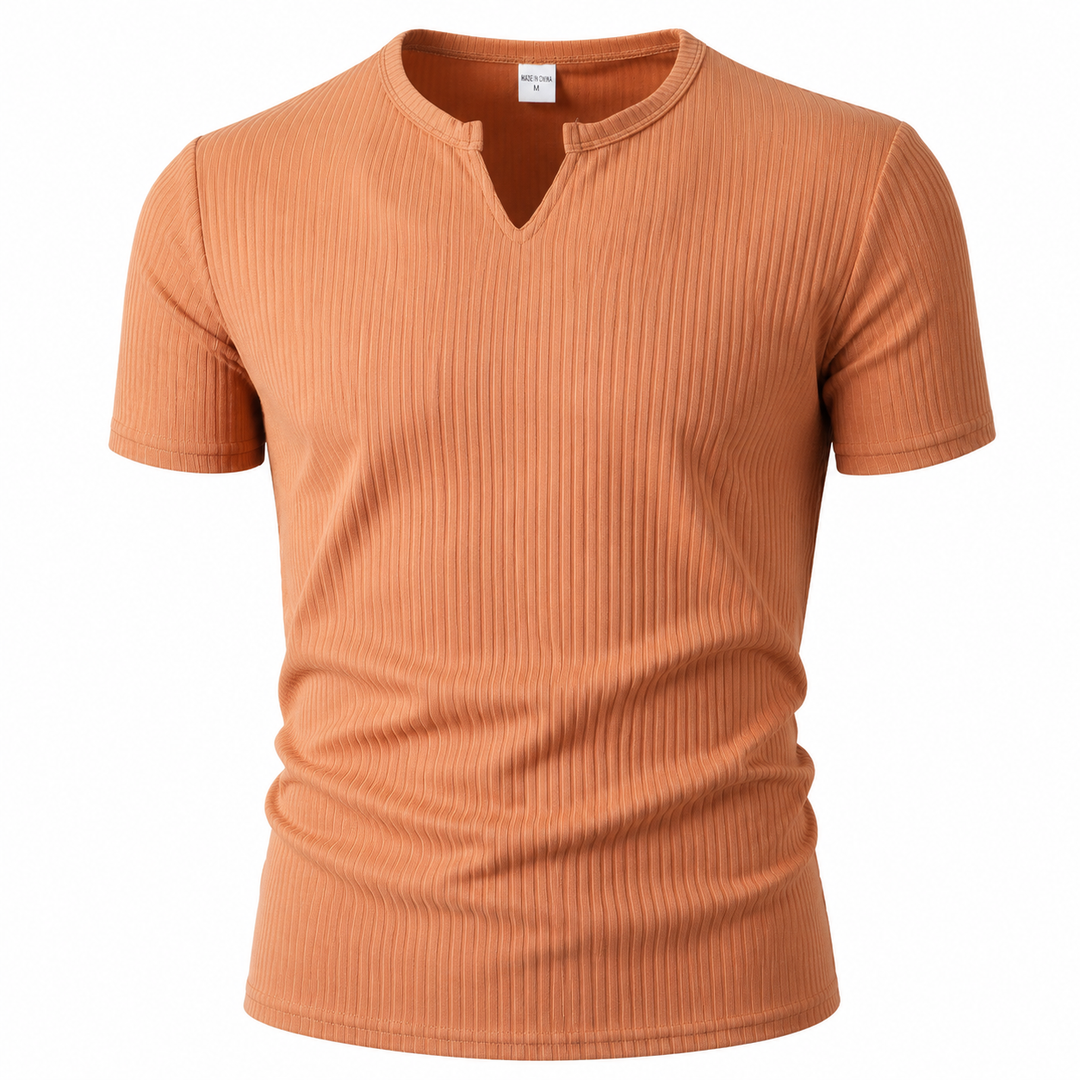 Slim Fit Knit T-Shirt