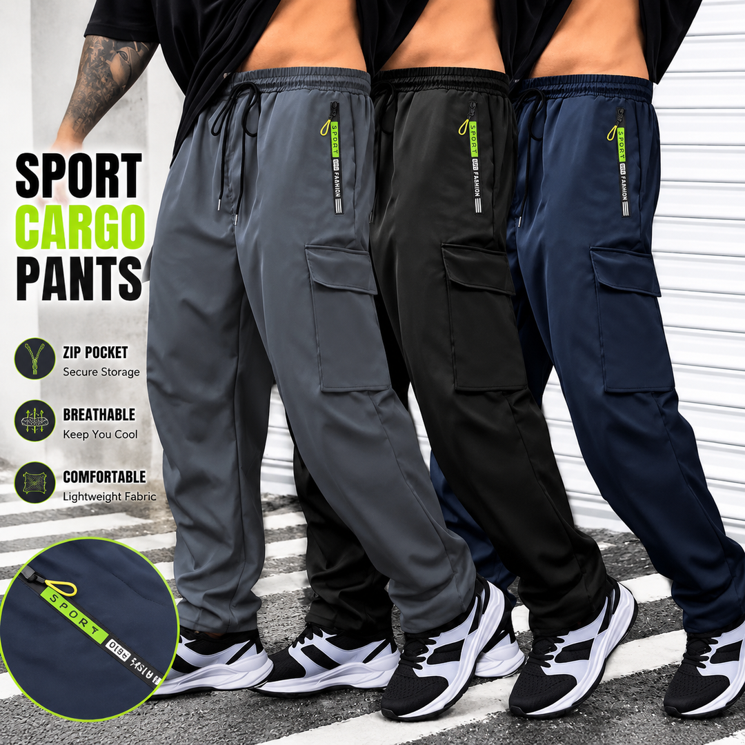 Oversized Cargo Jogger Pants