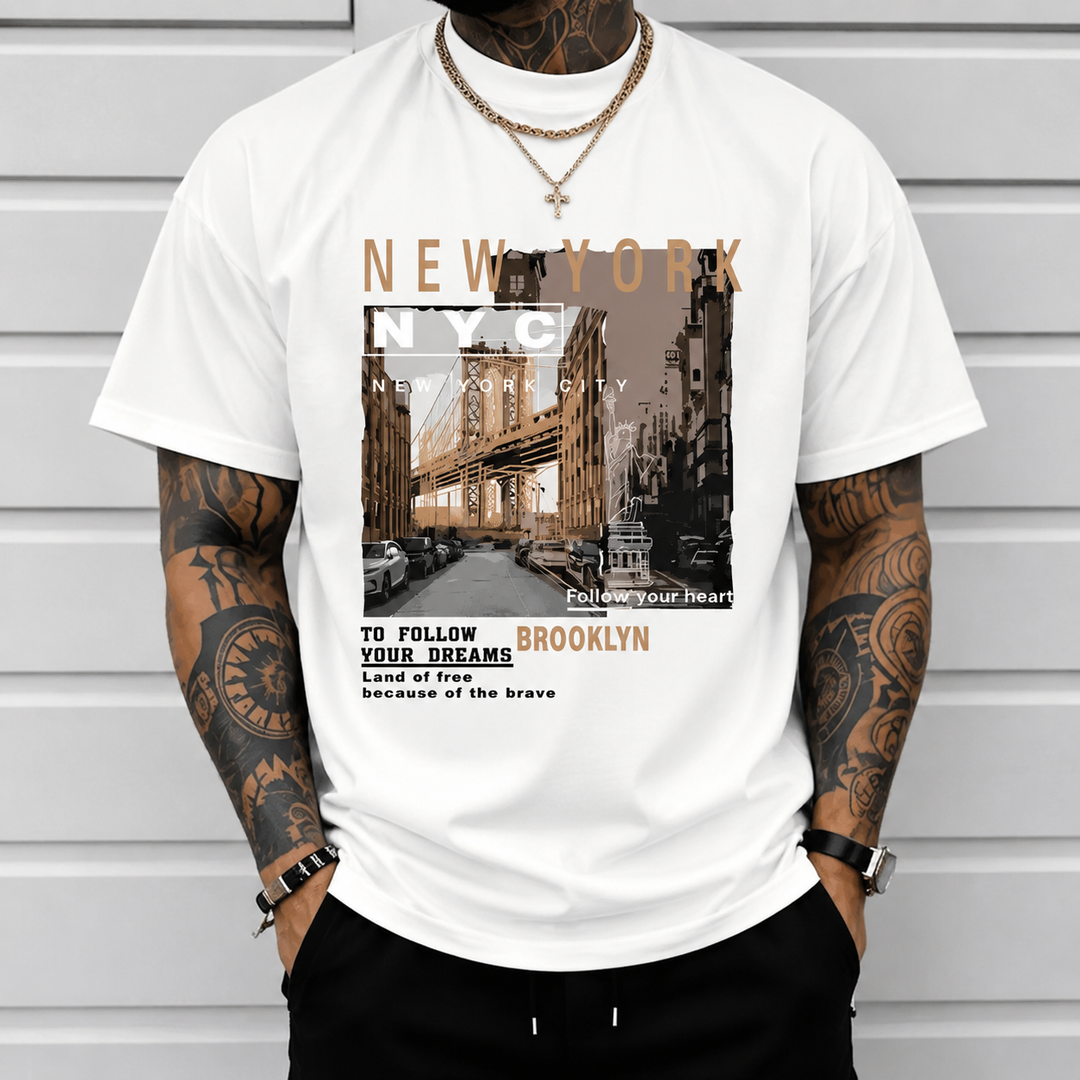 New York City Graphic Streetwear T-Shirt