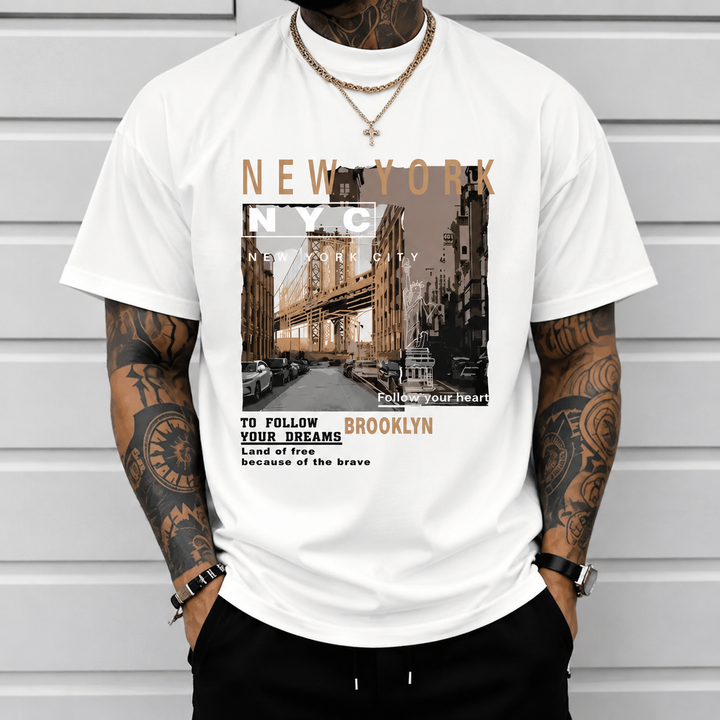 New York City Graphic Streetwear T-Shirt