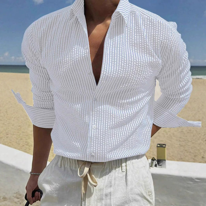 Men’s Casual Striped Shirt