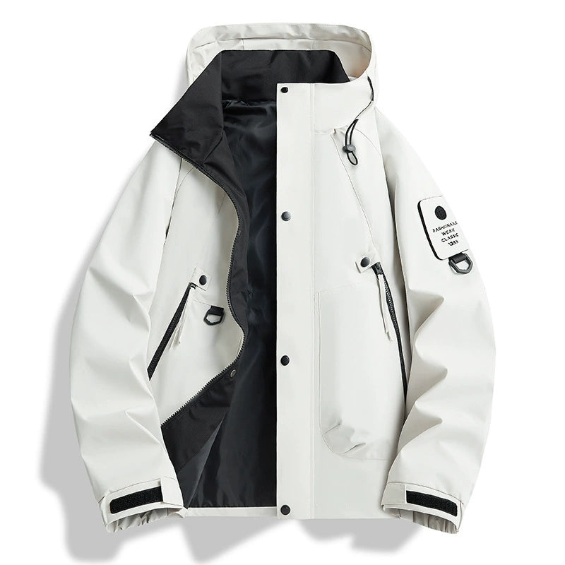 Hooded Utility Shell Jacket