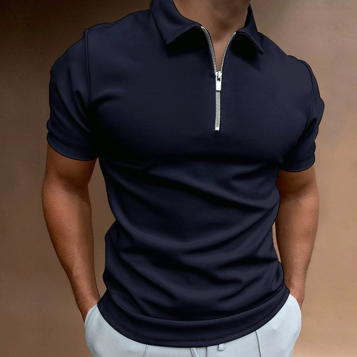 Men’s Zip Polo Shirt