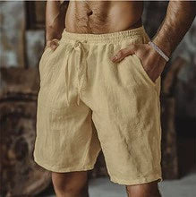 Linen Blend Summer Shorts