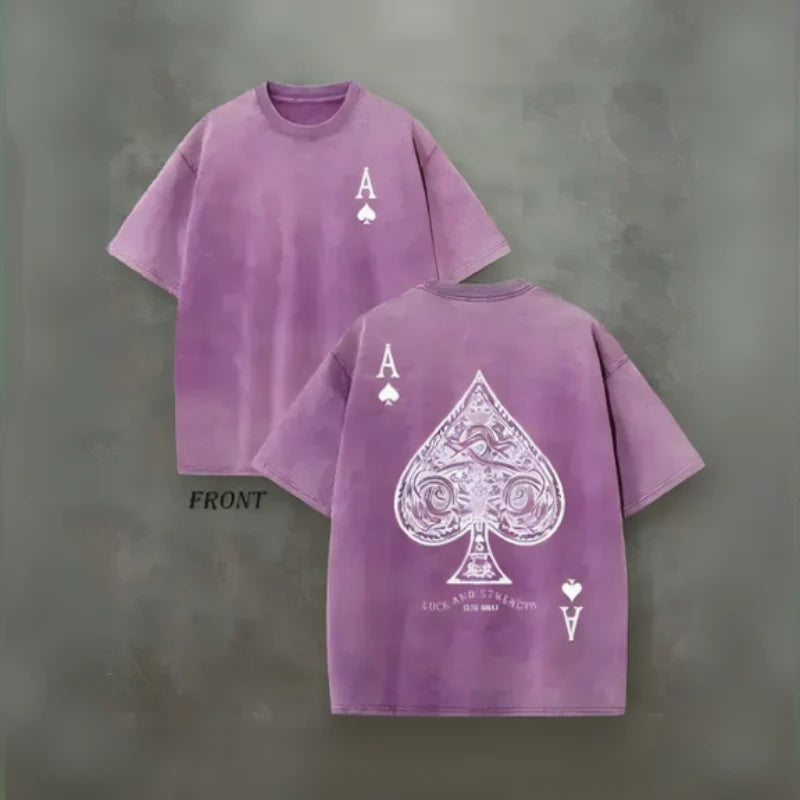 Ace of Spades Vintage Washed T-Shirt