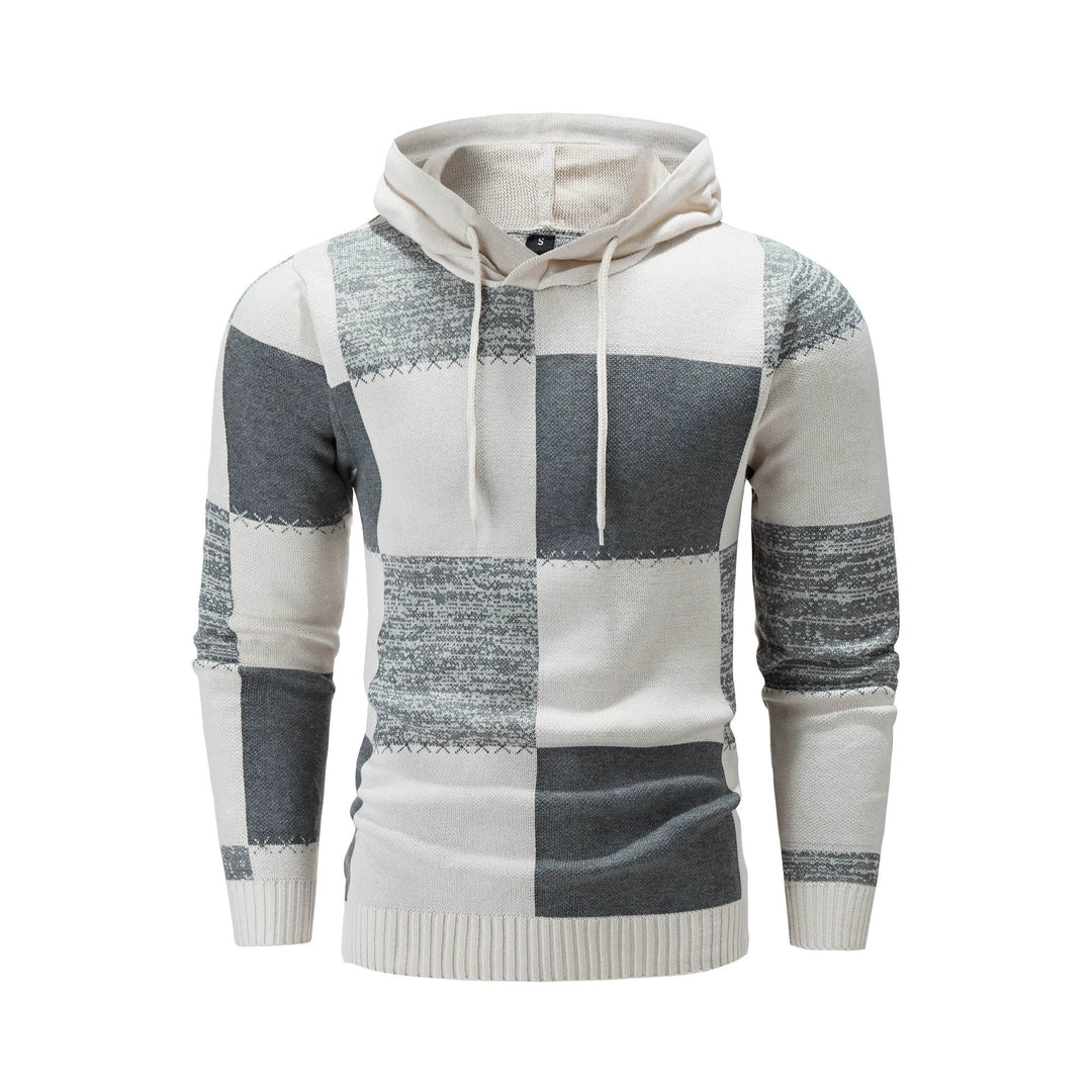 Checkerboard Patchwork Hoodie