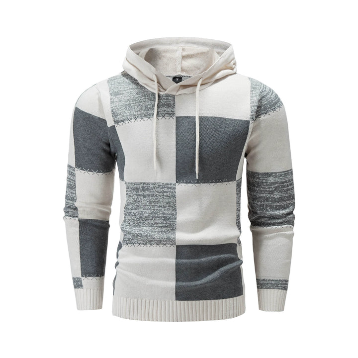 Checkerboard Patchwork Hoodie