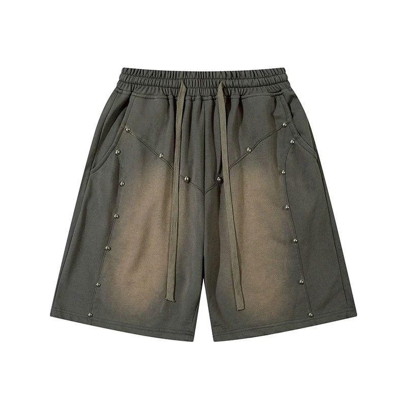 Men’s Vintage Washed Gradient Shorts
