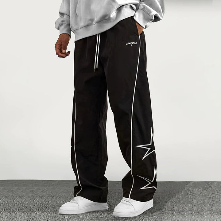 Reflective Star Track Pants