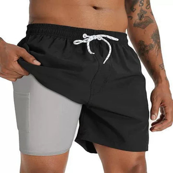 Men’s 2-in-1 Beach Shorts