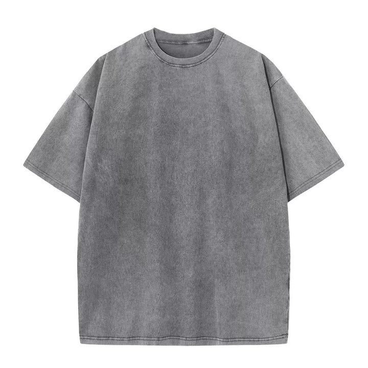 Vintage Washed Solid T-Shirt